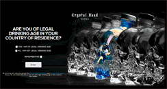 Desktop Screenshot of crystalheadvodka.com